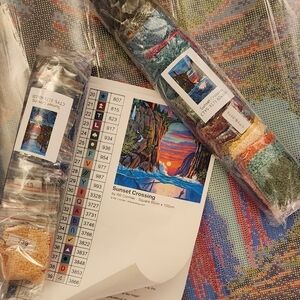 Sunset Crossing Diamond Painting Kit